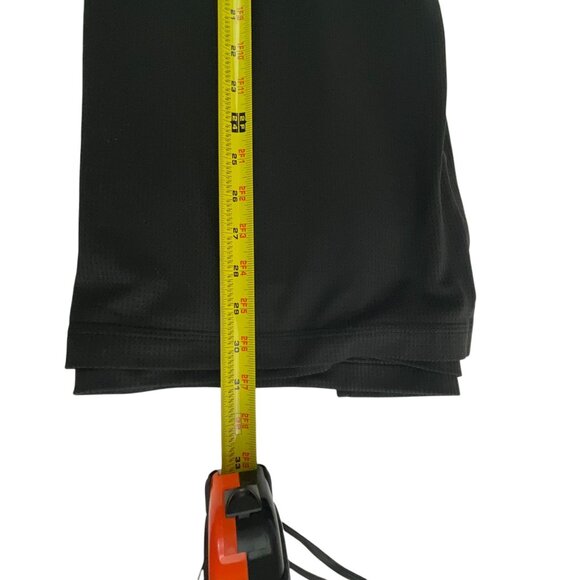 Adidas Climacool Black Striped Polo Shirt Mens Size XL Short Sleeve Goth Oversiz - Picture 4 of 8